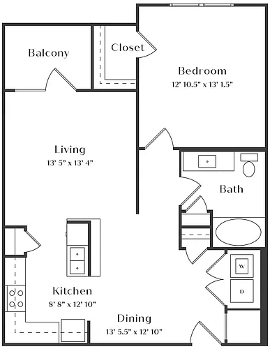 Floor plan A1