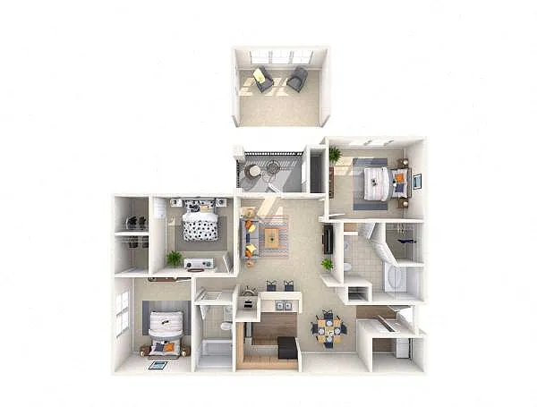 Floor plan EVELYNTON