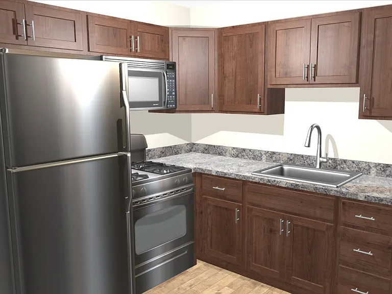 New, remodeled kitchen