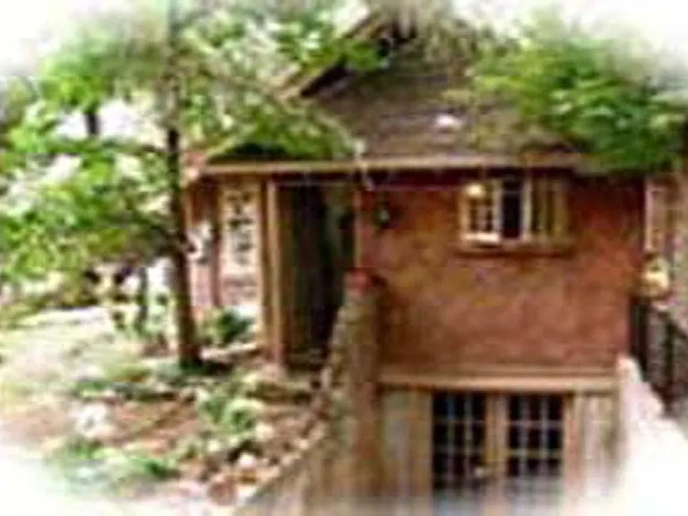 West side of house