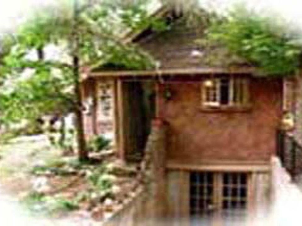 West side of house