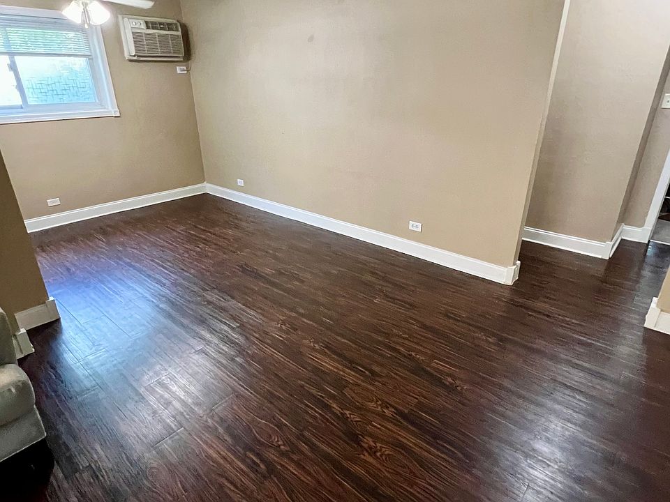 View of dining room area from the front door looking right
