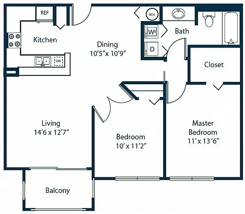 Floor plan B2