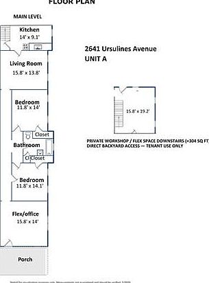 3rd image of 2641 Ursulines Ave #A