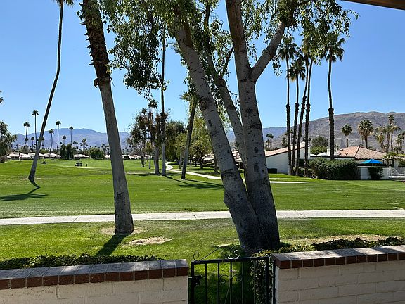 View from private patio