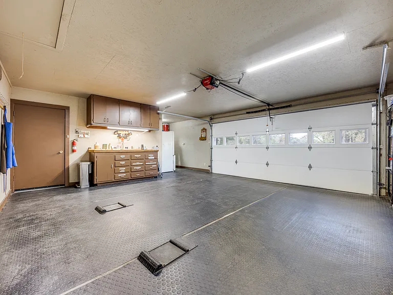 Two car garage