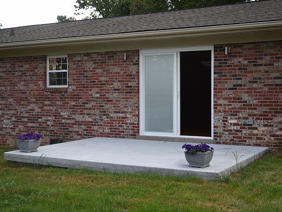 rear patio