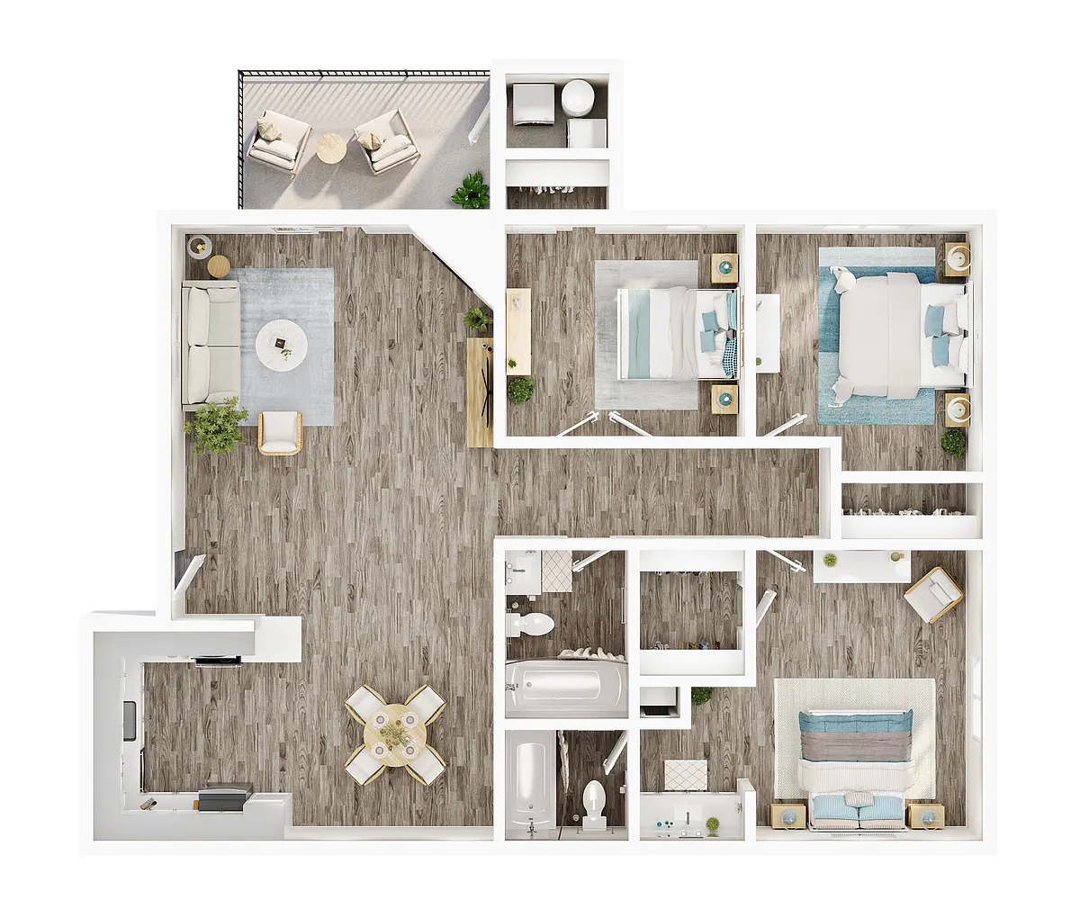Floor plan 3A