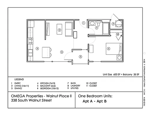 Floor plan B