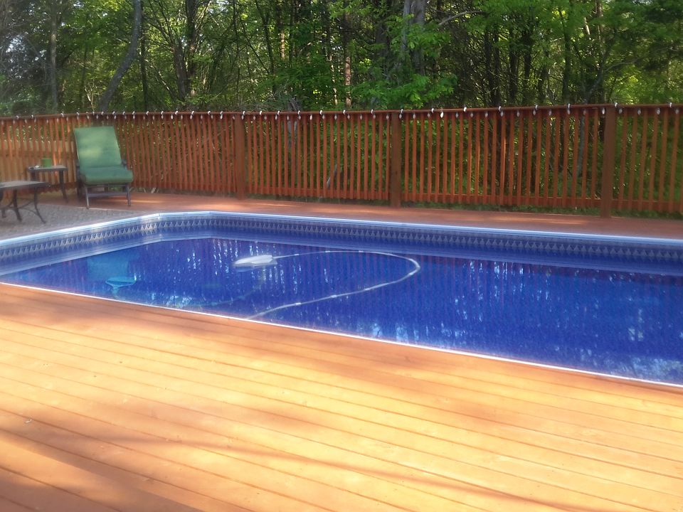 Heated in ground pool