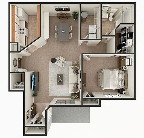 Floor plan Ashbury A 1st Floor