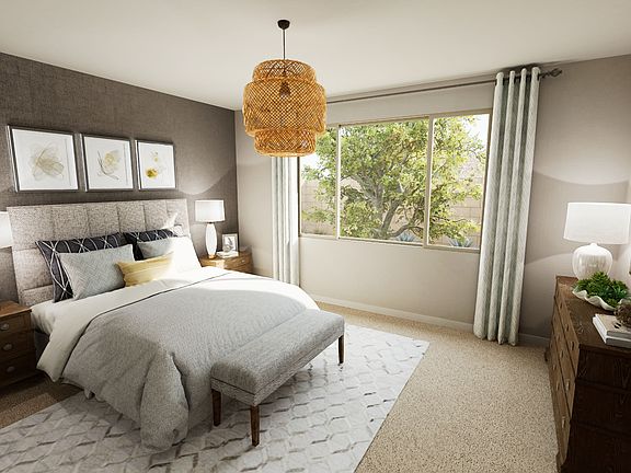 Plan 3501 Primary Bedroom Virtual Rendering