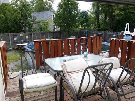 deck and pool