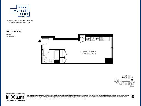 2nd image of 420 Kent Ave #425