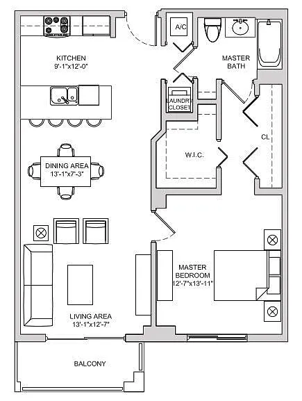 Floor plan A9