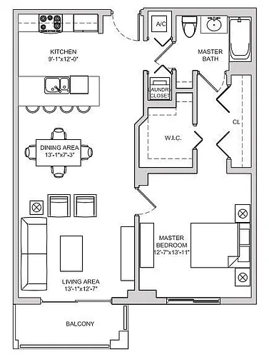 Floor plan A9