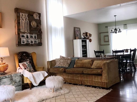 Large open living room.