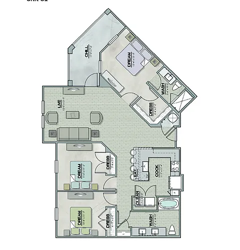 Floor plan C1