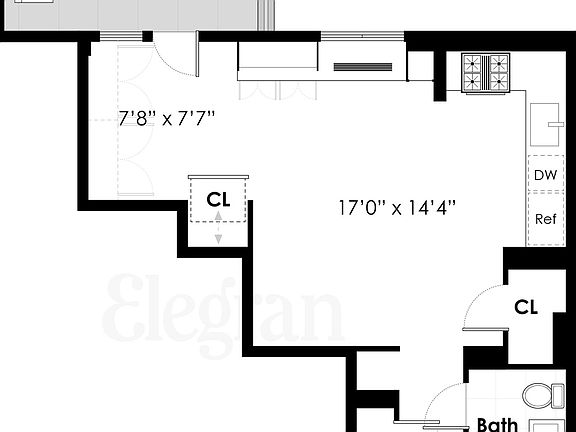 2nd image of 520 W 23rd St APT 11A