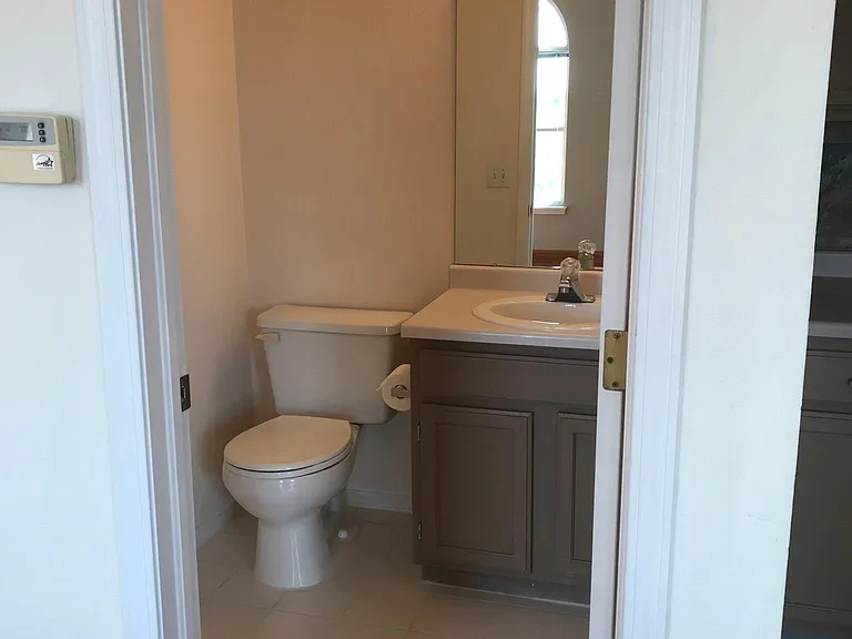 Main floor powder room