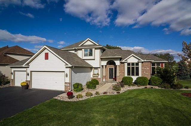 Notice the great front elevation and attention to detail on this Southbridge Cove neighborhood home. With the new roof and extra large yard with city park land on the rear and side property lines.