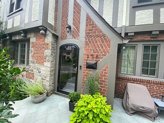 front slate patio