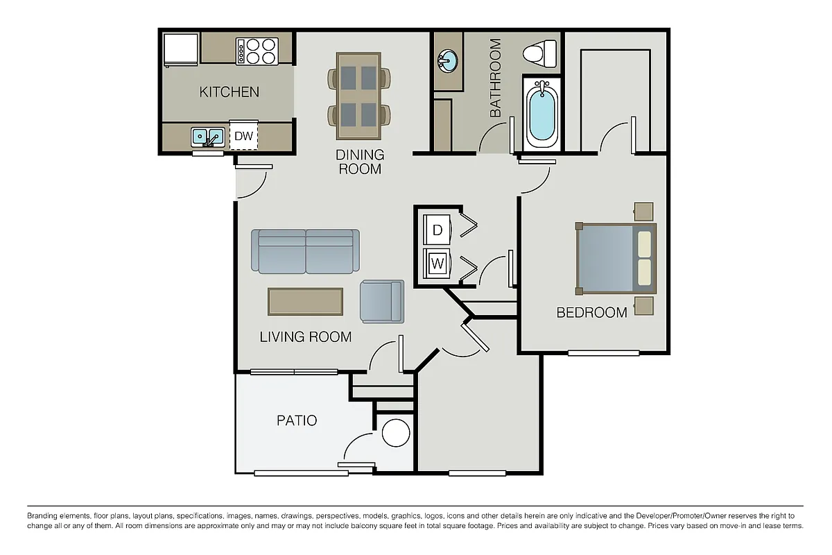 Floor plan The Pavia