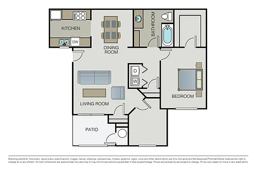 Floor plan The Pavia