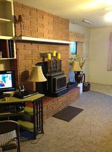 Open Gathering Room off of Ktchen