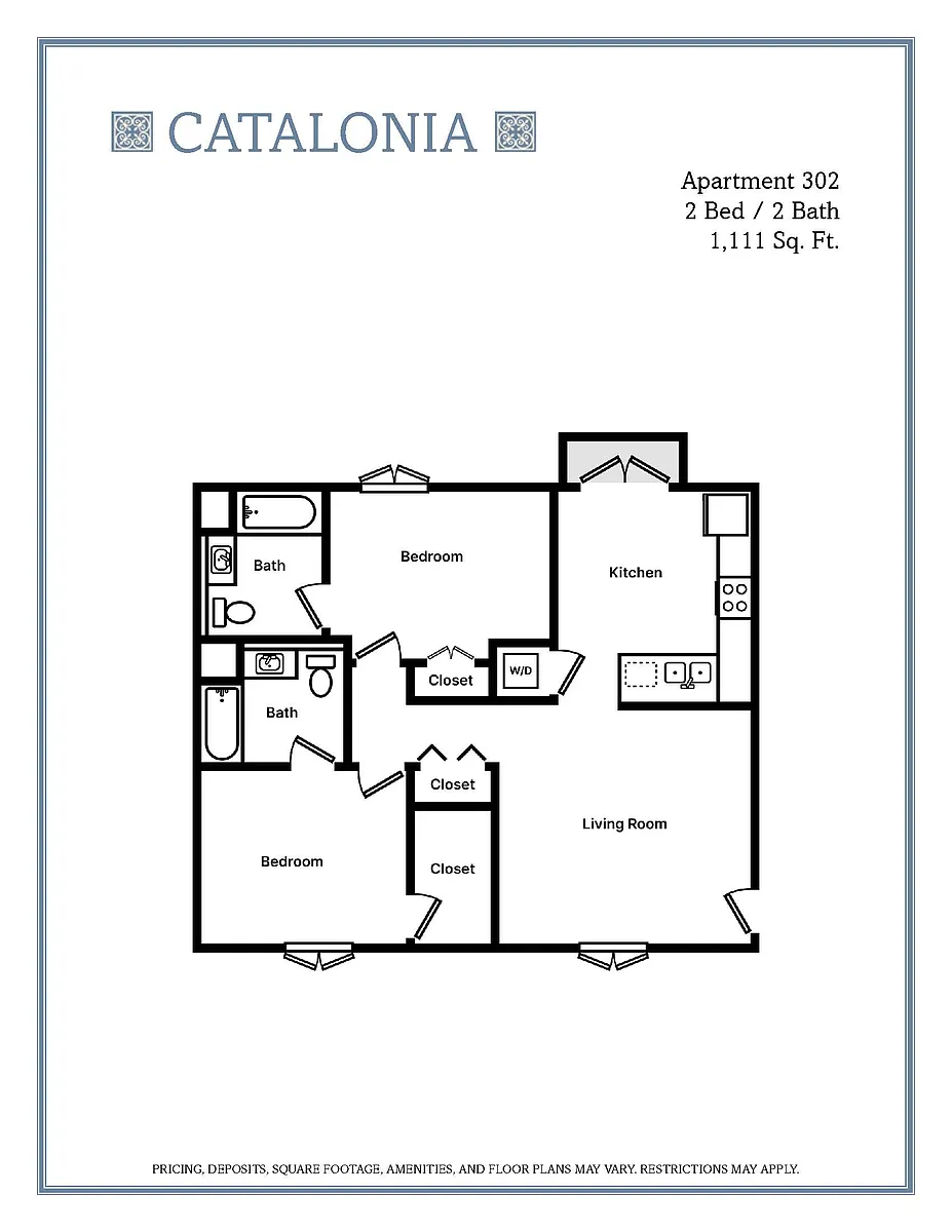 Floor plan C2 - 302