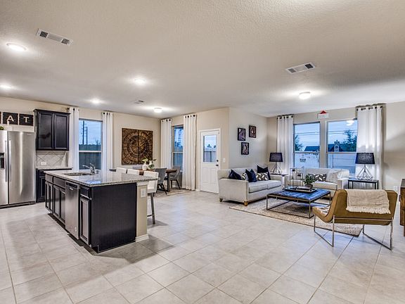 Open concept throughout main living areas