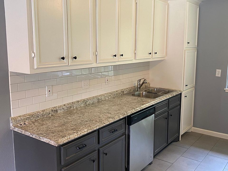 Modern kitchen with cabinets