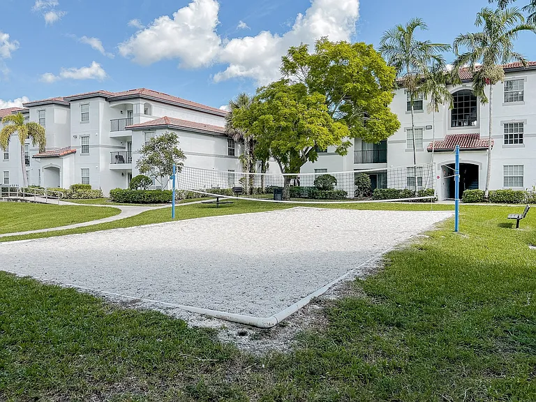 Challenge your friends to a game of volleyball at our sand volleyball court