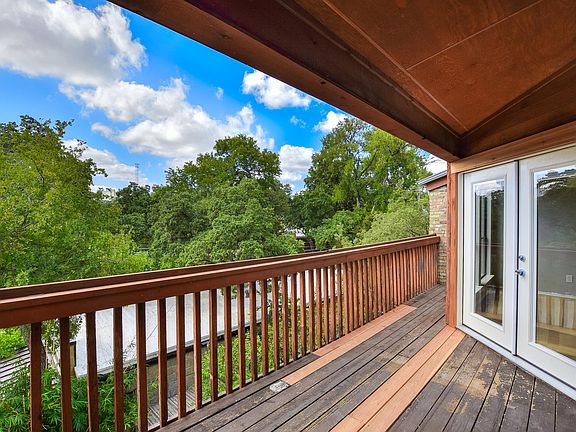 Balcony with French Doors