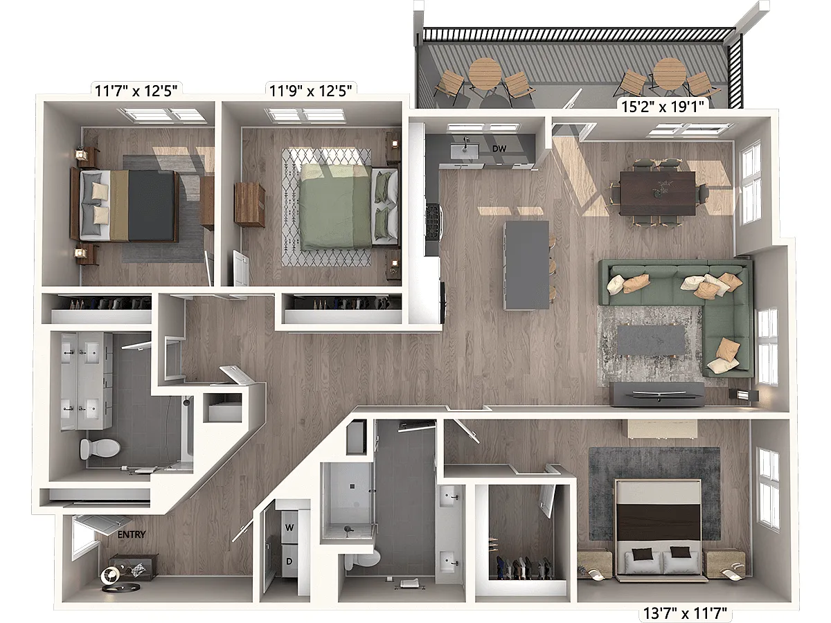 Floor plan C2S-S