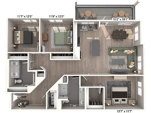 Floor plan C2S-S