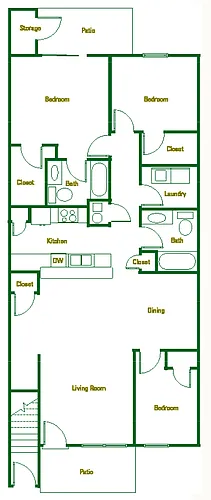 Floor plan 3 X 2