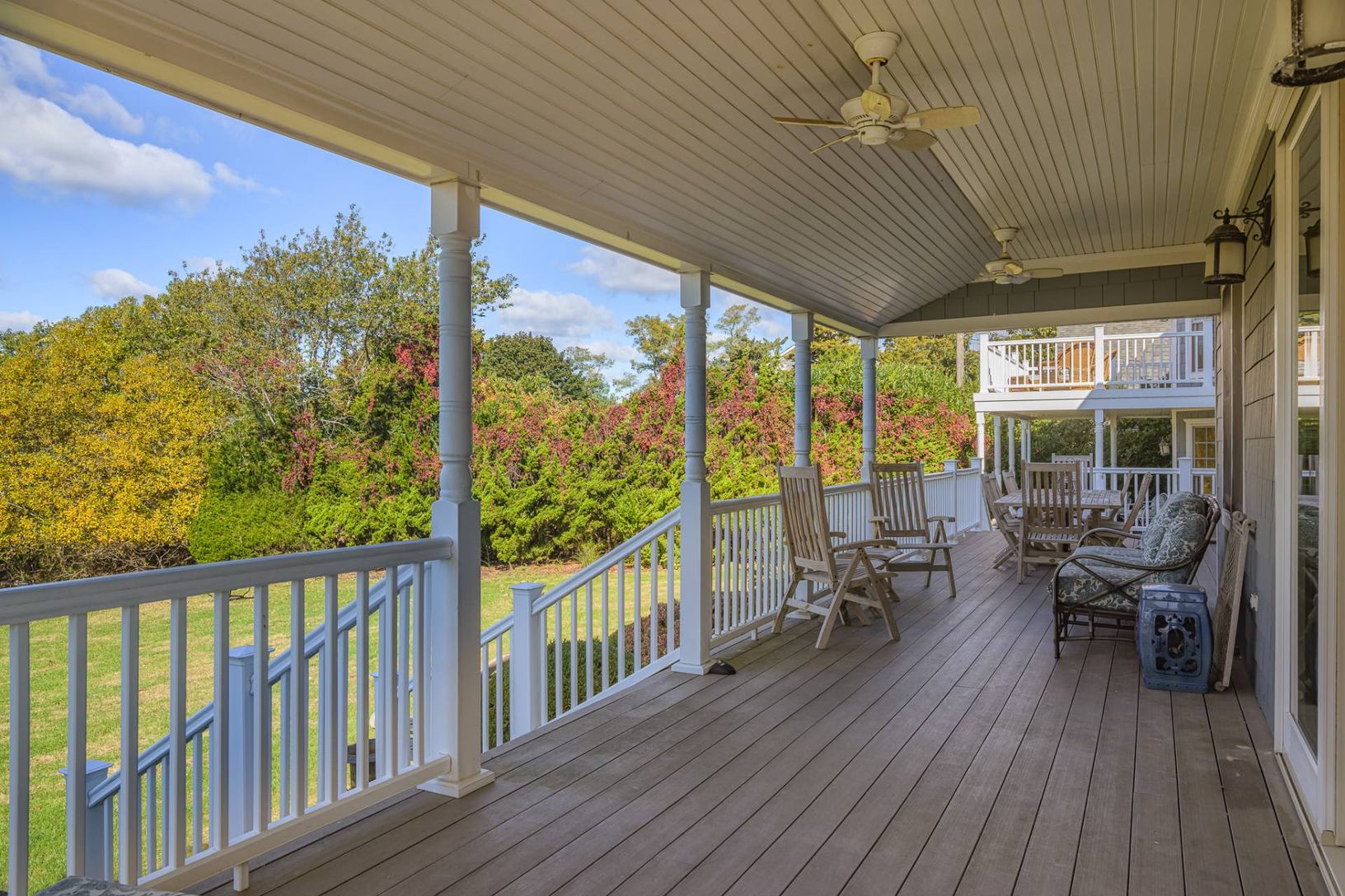  Wraparound porch for reading and relaxing