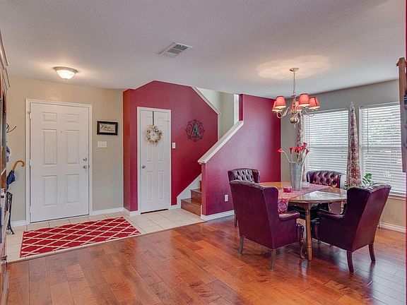 Looking toward the front entry