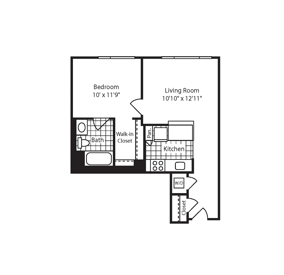 Floor plan A01R