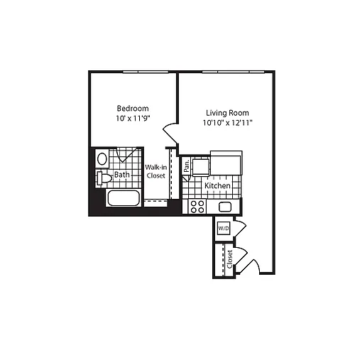 Floor plan A01R