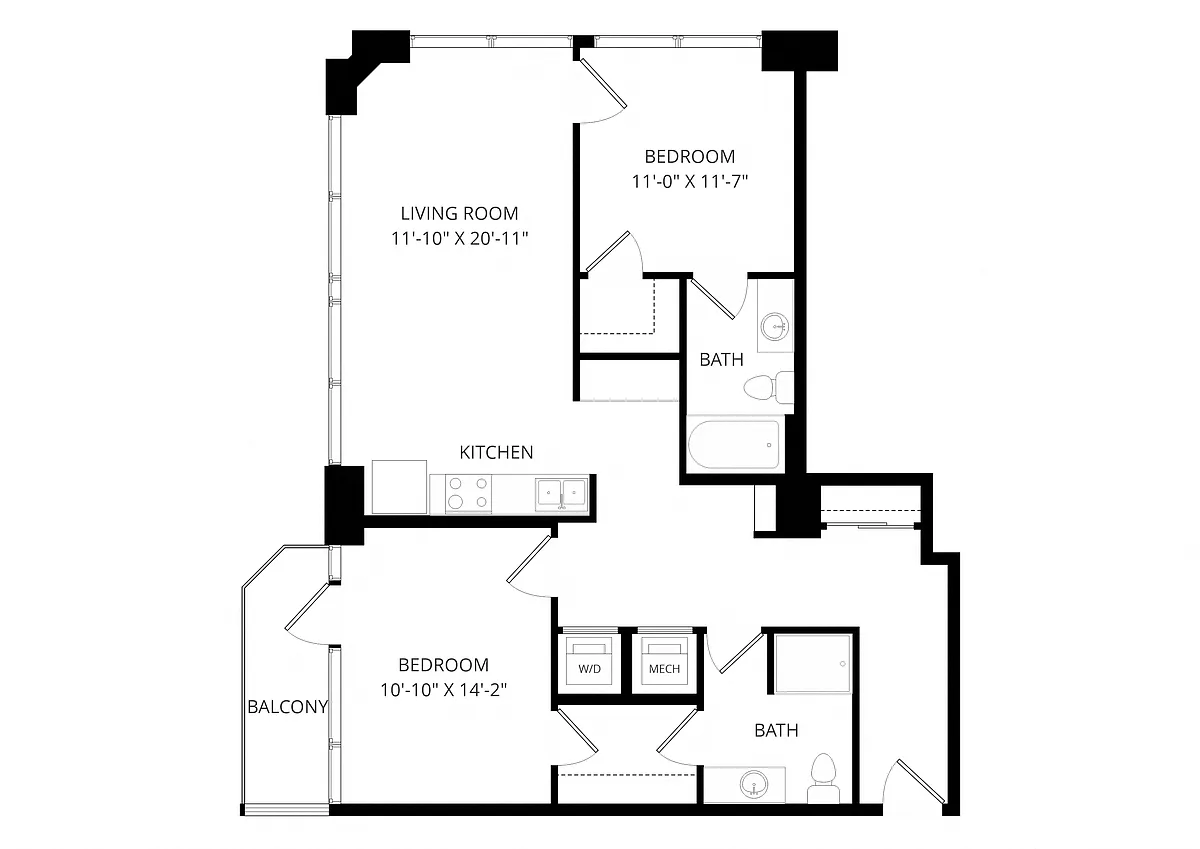 Floor plan B2