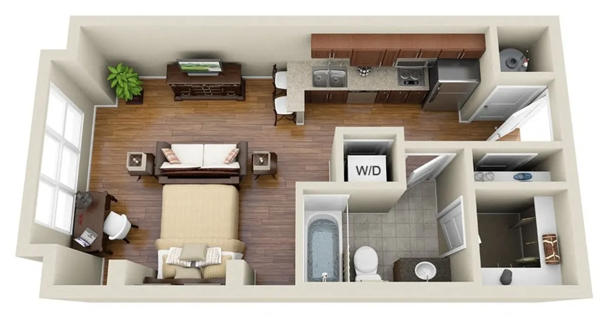 Floor plan S1A