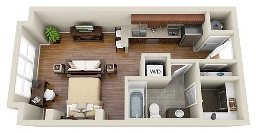 Floor plan S1A