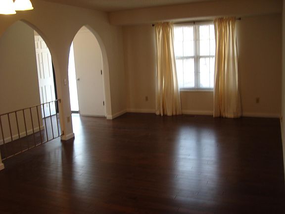 New hardwood floors in living room / dining room combination