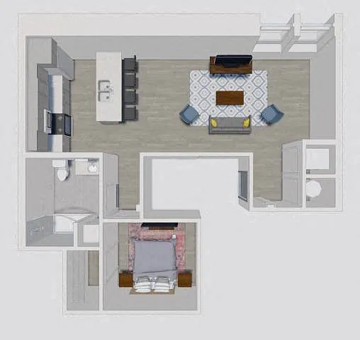 Floor plan 50 Peabody - A2-A