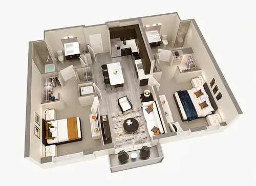 Floor plan Slate 3