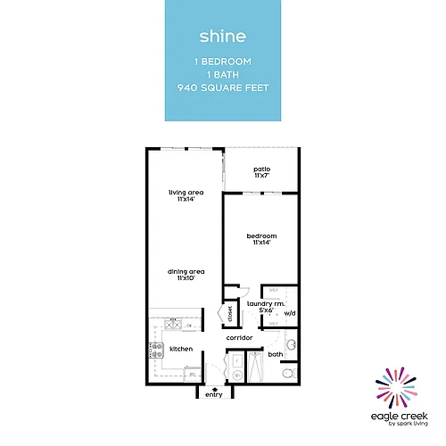 Floor plan Shine