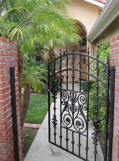 Entrance to the home
