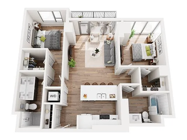 Floor plan B1